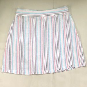 Cotton Candy Striped Skirt